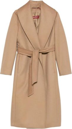 Max Mara Dames, Mantels, Bruin, Maat: XS Wol