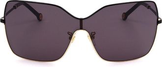 Carolina Herrera SHE175 0301 Womens Sunglasses Black Size 99