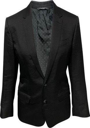 Dolce & Gabbana Pre-owned Womens & Tailored Martini Evening Jacket in Black Wool - Size Large