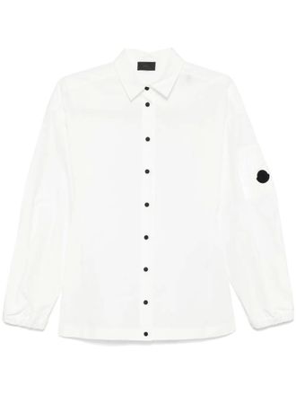 Moncler Blouse met pofmouwen - Wit