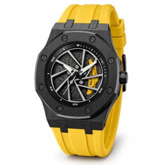 Invicta Speedway Rim Quartz Black Dial Mens Watch 69493