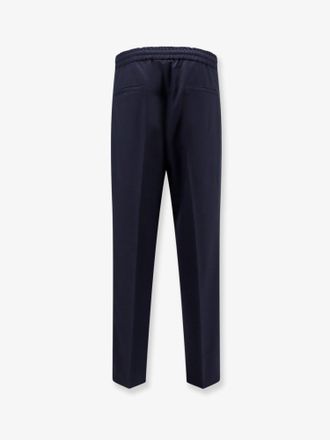 Brunello Cucinelli Mens Trousers Virgin Wool Blue