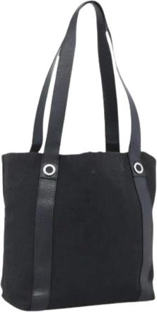 Bulgari Pre-owned Tote Bags, female, Black, Size: ONE SIZE Pre-owned Vintage Tote Bag