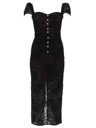 Self Portrait Lace Midi Dress
