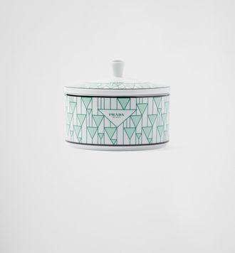 Prada Porcelain box - Vienna Green