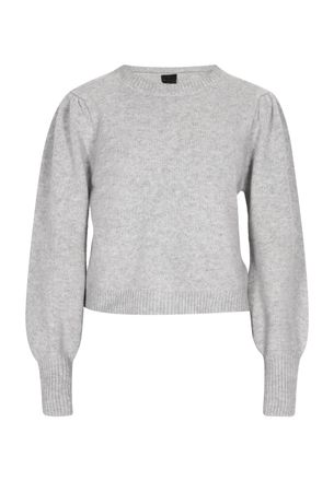Dreimaster Dreimaster Jumper Dames grijs melange