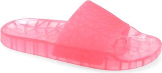DKNY Tinzli Jelly Slide Sandal in Fuchsia at Nordstrom Rack, Size 10