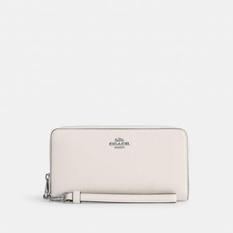 Coach Long Zip Around Wallet