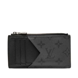 Louis Vuitton Pre-owned Wallets, female, Black, Size: ONE SIZE Pre-owned Card Holder