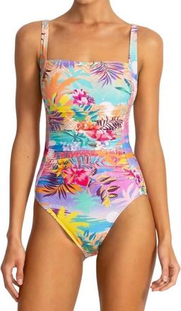 Johnny Was Marilyn Ruched One Piece In Zeru