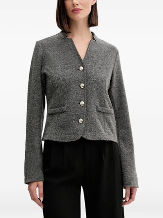 Joop Trudi buttoned V-neck cardigan - Grey