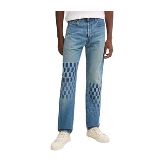 Levi's Heren, Jeans, Blauw, Maat: W33 L32 Katoen