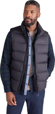 Mountain Warehouse Stratus Mens Packable Down Gilet Black L