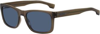 BOSS Boss 1569/S 09Q/KU Mens Sunglasses Brown Size 55