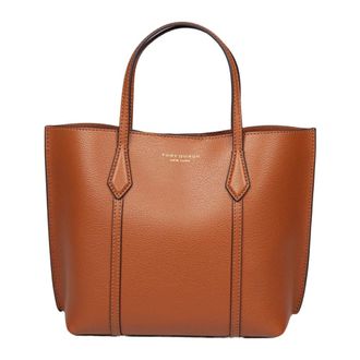 Tory Burch Tassen, Dames, Bruin, ONE Size, Katoen, Small Perry Tote