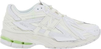 New Balance 1906r White Sneaker With Mesh Design And Side Logo In Synthetic Fiber Unisex