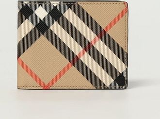 Burberry Portafoglio Vintage Check Burberry in tessuto spalmato