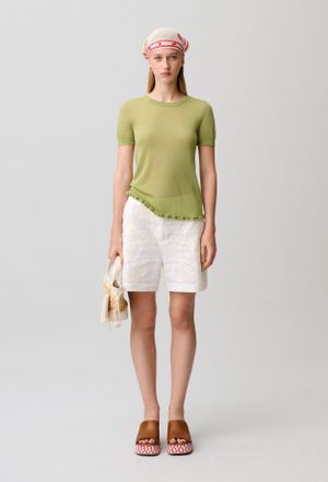 Claudie Pierlot Top maille volants