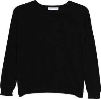 Tabaroni Cashmere crew-neck sweater - Black