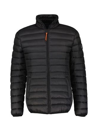 Lerros Steppjacke LERROS LERROS Steppblouson, recycled Nylon, Herren, Gr. M, schwarz, 100% Nylon, Jacken Steppjacke