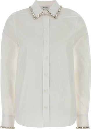 Alexander McQueen Alexander Mcqueen White Poplin Shirt