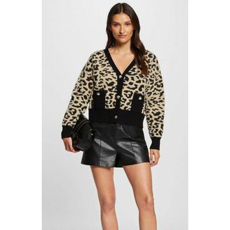 Morgan Cardigan met lange mouwen en print