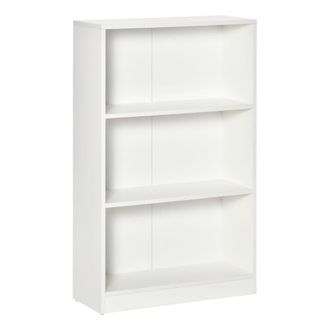HOMCOM Estanter&iacute;a 62.2x24x102.4 cm blanco