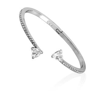 Swarovski Mesmera Attract Soul Heart Bangle, Size L