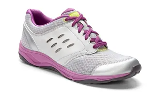 Vionic Womens Venture Sneakers In Silver