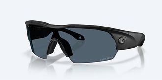Costa Mens Pilothouse Pro Sunglasses In Matte Black/gray 580P