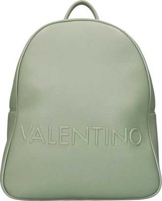 Mario Valentino Rised RE Rugzak - Dames - Rugzakken - Groen - ONE Size - Leer - Tassen