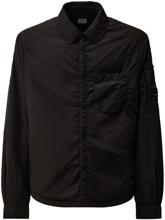 C.P. Company Padded Lens Overshirt with Minimalist Design