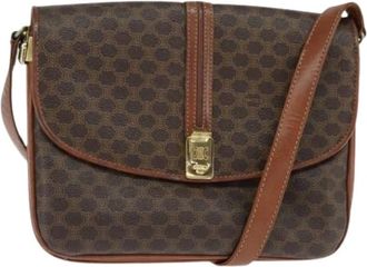 Celine Pre-owned Cross Body Bags, female, Brown, Size: ONE SIZE Pre-owned Vintage Cross Body Bag