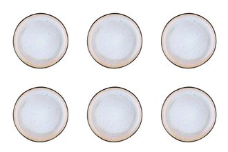 Bj&ouml;rn Borg Plato &Oslash;21,5cm - 6 Piezas - Blanco marfil