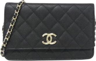 Chanel Pre-owned Caviar Skin Wallet - - Pre-owned - Donna - Nero - ONE SIZE