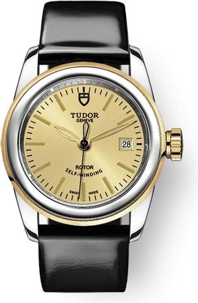 Tudor Glamour Date Automatic Champagne Dial Ladies Watch 51003-0020