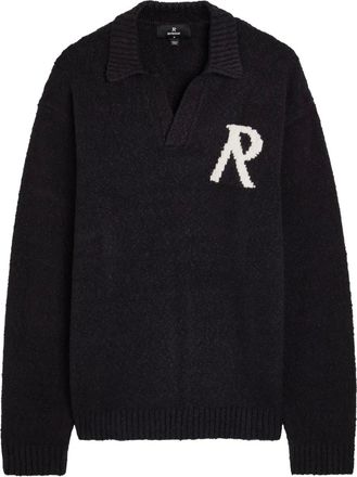Represent Maglione con colletto - Nero