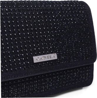 Carvela Womens Kianni Clutch Bag - Black Fabric - One Size