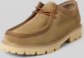 Clarks Bootsschuhe aus beschichtetem Leder Modell Cleyhill in Sand, Gr&ouml;&szlig;e 41