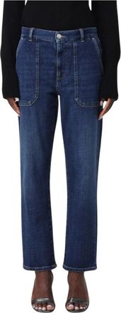 Pinko Stijlvolle Straight Leg Jeans voor Vrouwen - Dames - Regular Fit Jeans - Blauw - W25 - Denim - Jeans