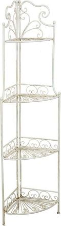 Biscottini International Etagere Macetero De Balc&oacute;n De Hierro Forjado, Soporte Para Plantas, Estante Para Macetas Para Plantas De Exterior E Interior
