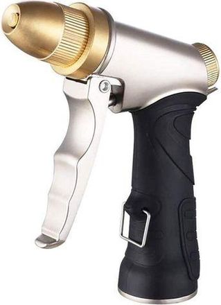 OEM Pistola Pentru Stropit, Aliaj, 4 Programas, Dise&ntilde;o Ergon&oacute;mico, Auriu/negru