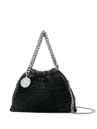 Stella McCartney Borsa a tracolla Falabella Mini di Stella Mccartney con catena e perline