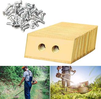 OEM 30 Cuchillas De Repuesto Para Cortac&eacute;sped Rob&oacute;tico, Cuchillas De Repuesto De Titanio, Cuchillas De Repuesto Para Cortac&eacute;spedes Rob&oacute;ticos (0,9 Mm) Y To