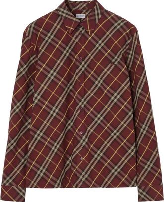 Burberry Classic-fit Check Cotton Shirt