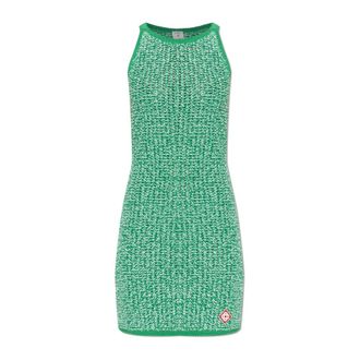 Casablanca Short Dresses, female, Green, Size: S Sleeveless Mini Dress