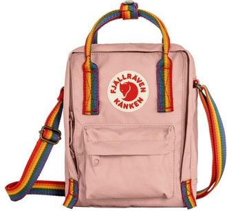 Fj&auml;llr&auml;ven K&aring;nken Rainbow Sling Umh&auml;ngetasche - | rosa