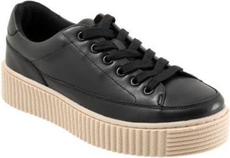 Trotters Baylor Platform Sneaker in Black at Nordstrom, Size 10