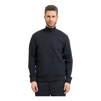 HUGO BOSS Heren, Sweatshirts & Hoodies, Blauw, Maat: 4XL Katoen