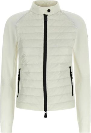 Moncler Gewatteerd Vest - Dames - Winterjassen - Wit - XS - Leer - Jassen